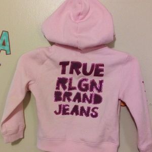 Girl's True Religion Hoodie